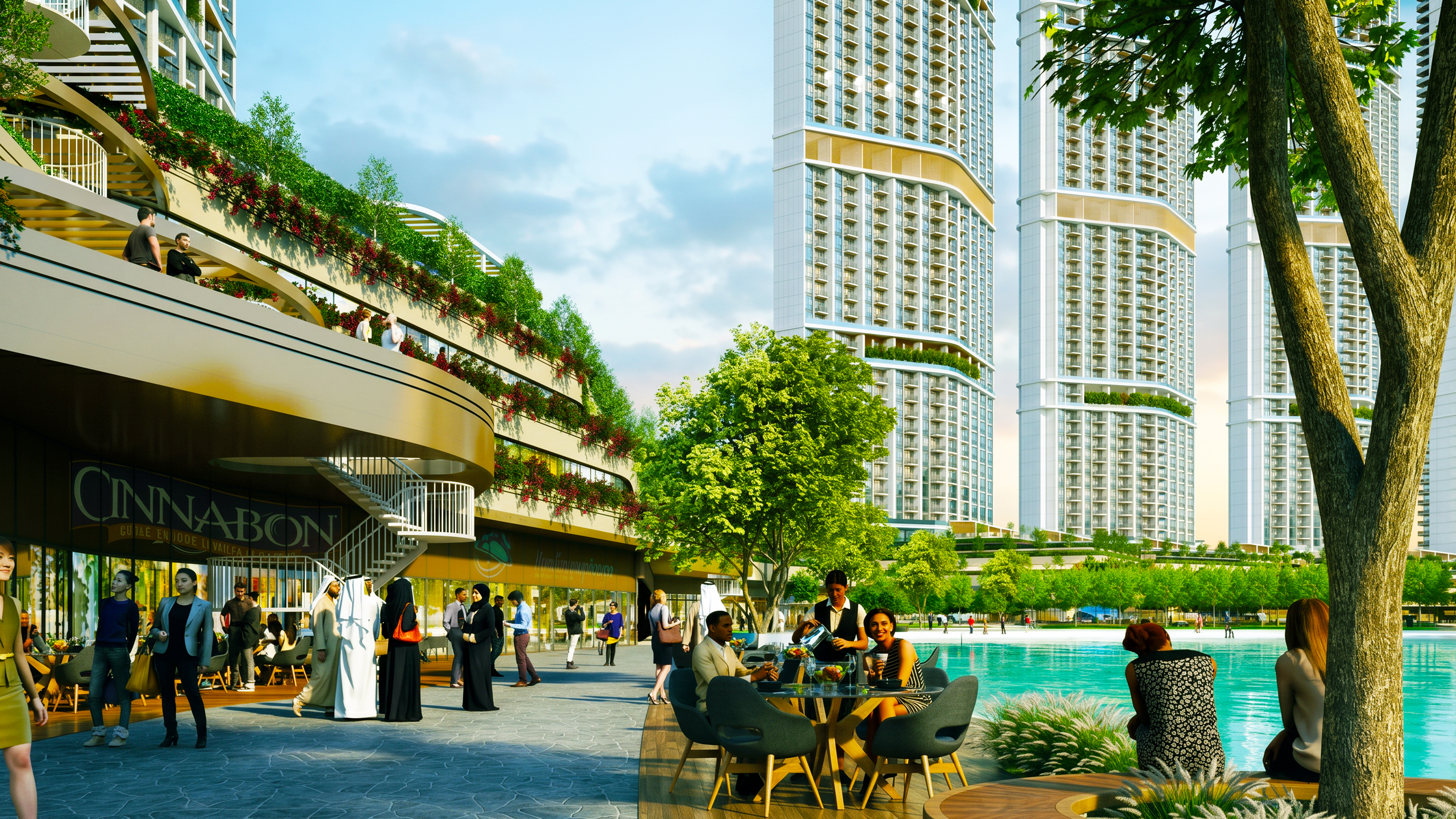 Sobha 320 Riverside Crescent 1BR