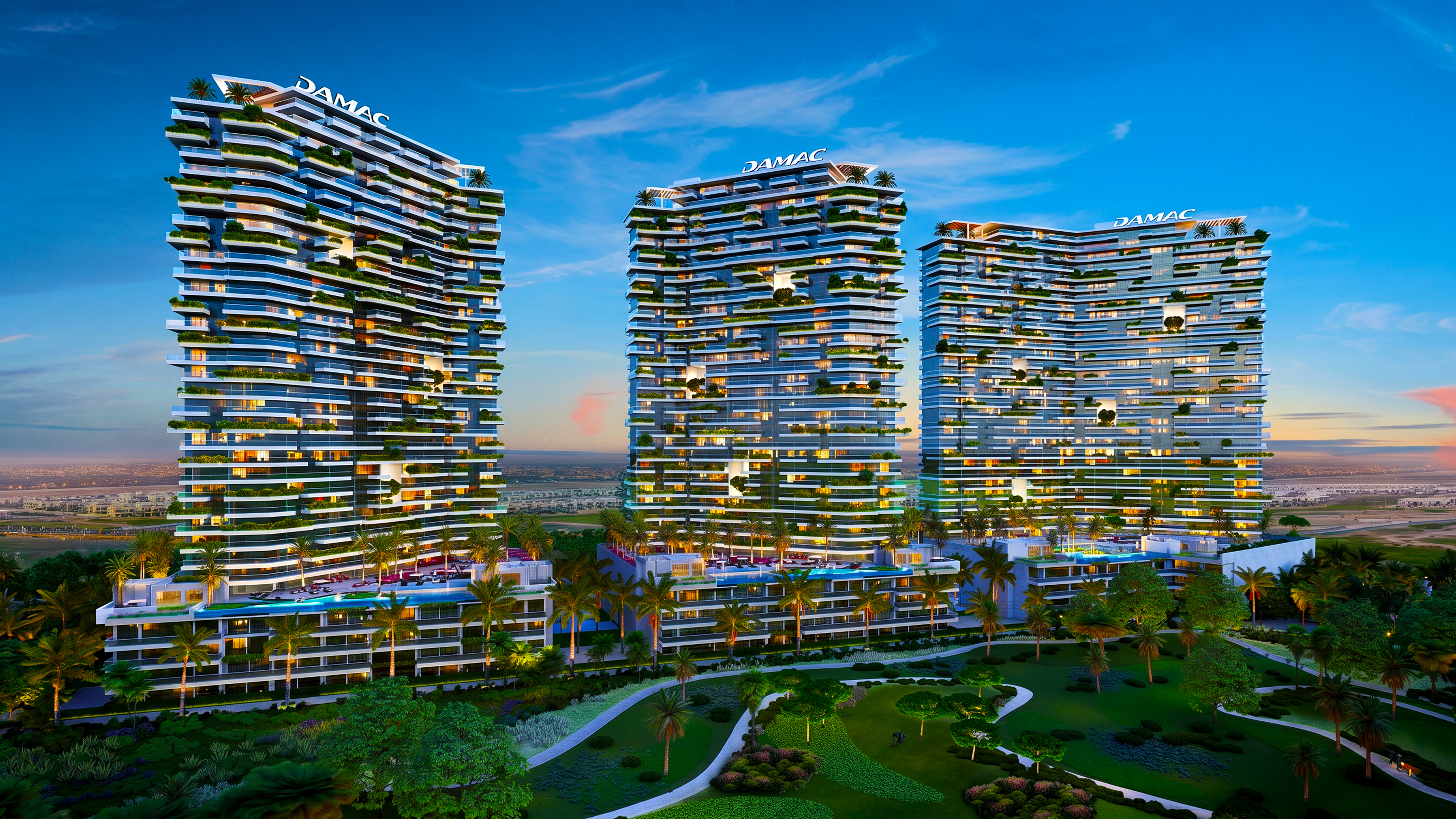 Damac Golf Greens