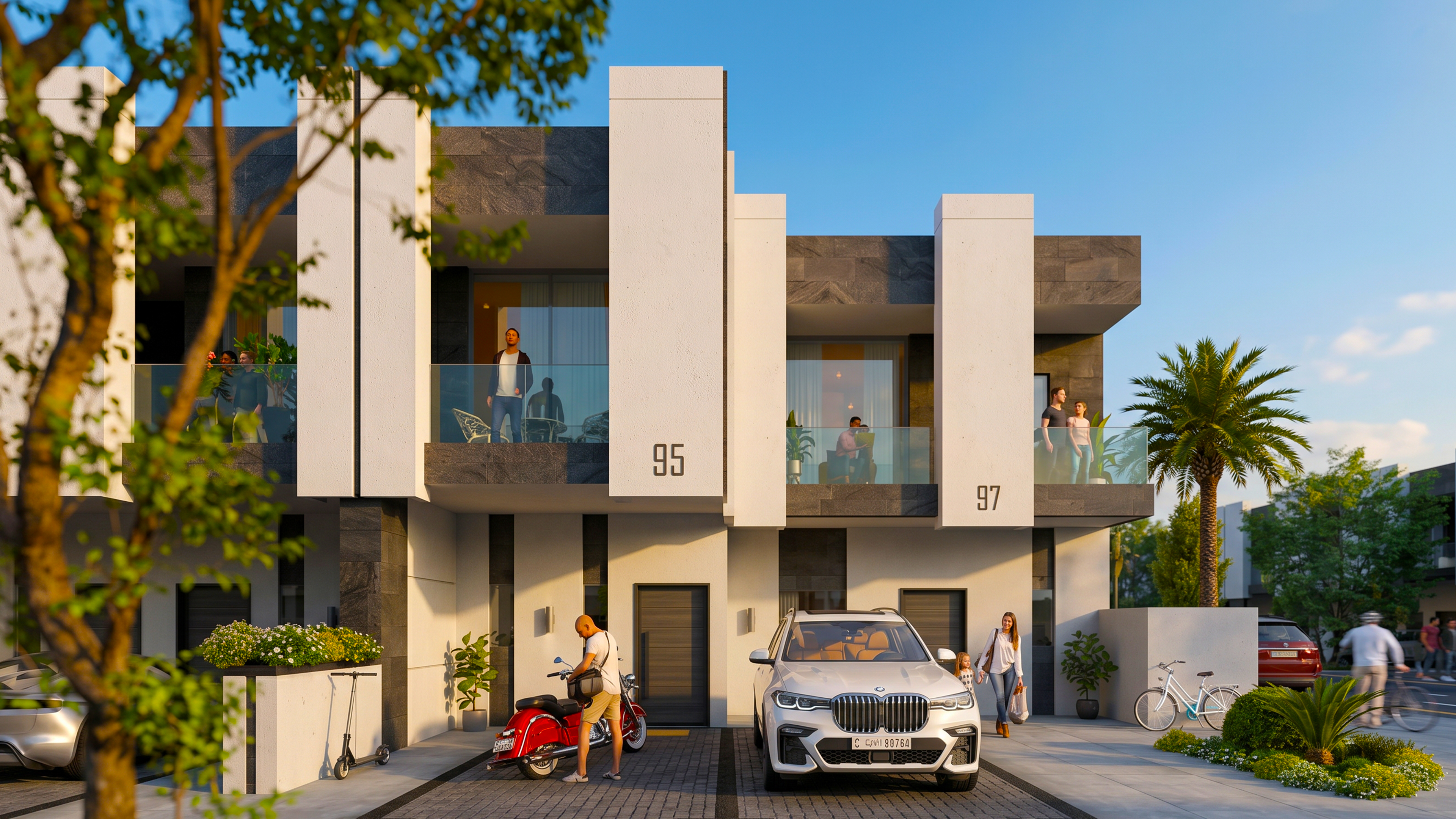 Reportage Bianca Townhouses