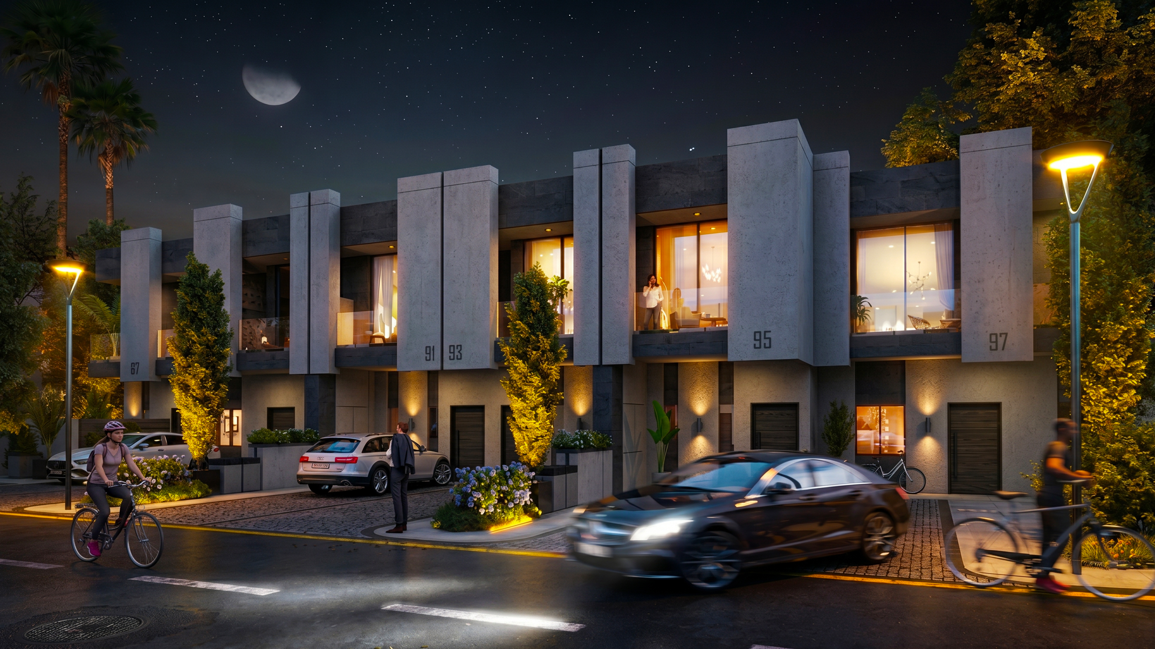 Reportage Bianca Townhouses