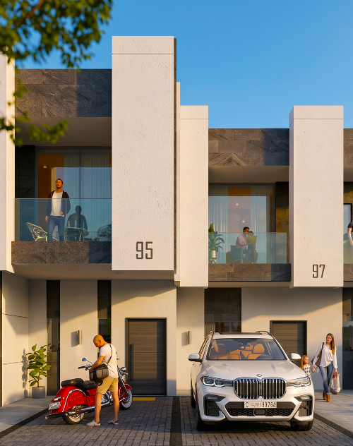 Reportage Bianca Townhouses