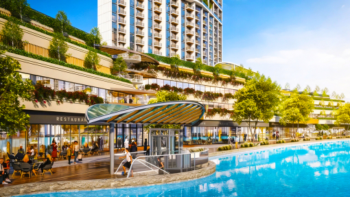 Sobha Riverside Crescent 320 2 BR